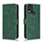 Funda de Cuero Cartera con Soporte Carcasa L01Z para Nokia C22 Verde