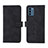 Funda de Cuero Cartera con Soporte Carcasa L01Z para Nokia C300 Negro