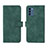 Funda de Cuero Cartera con Soporte Carcasa L01Z para Nokia C300 Verde