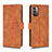 Funda de Cuero Cartera con Soporte Carcasa L01Z para Nokia G11 Marron