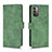 Funda de Cuero Cartera con Soporte Carcasa L01Z para Nokia G21 Verde