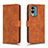 Funda de Cuero Cartera con Soporte Carcasa L01Z para Nokia X30 5G Marron