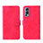 Funda de Cuero Cartera con Soporte Carcasa L01Z para OnePlus Nord 2 5G Rosa Roja