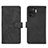 Funda de Cuero Cartera con Soporte Carcasa L01Z para Oppo F19 Pro Negro