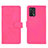 Funda de Cuero Cartera con Soporte Carcasa L01Z para Oppo F19s Rosa Roja