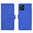 Funda de Cuero Cartera con Soporte Carcasa L01Z para Oppo Find X3 5G Azul