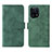 Funda de Cuero Cartera con Soporte Carcasa L01Z para Oppo Find X5 5G Verde