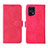 Funda de Cuero Cartera con Soporte Carcasa L01Z para Oppo Find X5 Pro 5G Rosa Roja