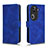 Funda de Cuero Cartera con Soporte Carcasa L01Z para Oppo Reno11 Pro 5G Azul