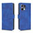 Funda de Cuero Cartera con Soporte Carcasa L01Z para Oppo Reno8 5G Azul