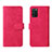 Funda de Cuero Cartera con Soporte Carcasa L01Z para Samsung Galaxy A02s Rosa Roja