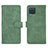 Funda de Cuero Cartera con Soporte Carcasa L01Z para Samsung Galaxy A12 Nacho Verde