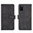 Funda de Cuero Cartera con Soporte Carcasa L01Z para Samsung Galaxy A41 Negro