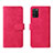 Funda de Cuero Cartera con Soporte Carcasa L01Z para Samsung Galaxy F02S SM-E025F Rosa Roja