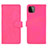 Funda de Cuero Cartera con Soporte Carcasa L01Z para Samsung Galaxy F42 5G Rosa Roja