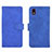 Funda de Cuero Cartera con Soporte Carcasa L01Z para Samsung Galaxy M01 Core Azul