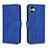 Funda de Cuero Cartera con Soporte Carcasa L01Z para Samsung Galaxy M04 Azul