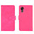 Funda de Cuero Cartera con Soporte Carcasa L01Z para Samsung Galaxy XCover 5 SM-G525F Rosa Roja