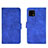Funda de Cuero Cartera con Soporte Carcasa L01Z para Sharp Aquos Sense4 Basic Azul