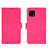 Funda de Cuero Cartera con Soporte Carcasa L01Z para Sharp Aquos Sense4 Basic Rosa Roja