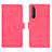 Funda de Cuero Cartera con Soporte Carcasa L01Z para Sony Xperia 1 II Rosa Roja