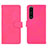 Funda de Cuero Cartera con Soporte Carcasa L01Z para Sony Xperia 1 III Rosa Roja