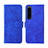 Funda de Cuero Cartera con Soporte Carcasa L01Z para Sony Xperia 1 IV SO-51C Azul