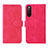 Funda de Cuero Cartera con Soporte Carcasa L01Z para Sony Xperia 10 IV SO-52C Rosa Roja