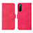 Funda de Cuero Cartera con Soporte Carcasa L01Z para Sony Xperia 10 V Rosa Roja