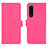 Funda de Cuero Cartera con Soporte Carcasa L01Z para Sony Xperia 5 III SO-53B Rosa Roja