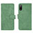 Funda de Cuero Cartera con Soporte Carcasa L01Z para Sony Xperia Ace II SO-41B Verde