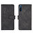 Funda de Cuero Cartera con Soporte Carcasa L01Z para Sony Xperia L4 Negro