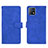 Funda de Cuero Cartera con Soporte Carcasa L01Z para Vivo iQOO U3 5G Azul