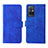 Funda de Cuero Cartera con Soporte Carcasa L01Z para Vivo T1 5G India Azul