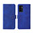 Funda de Cuero Cartera con Soporte Carcasa L01Z para Vivo V23e 5G Azul