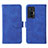 Funda de Cuero Cartera con Soporte Carcasa L01Z para Vivo X70 Pro 5G Azul