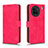 Funda de Cuero Cartera con Soporte Carcasa L01Z para Vivo X90 5G Rosa Roja