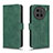 Funda de Cuero Cartera con Soporte Carcasa L01Z para Vivo X90 Pro 5G Verde