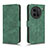 Funda de Cuero Cartera con Soporte Carcasa L01Z para Vivo X90 Pro+ Plus 5G Verde