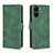 Funda de Cuero Cartera con Soporte Carcasa L01Z para Vivo Y16 Verde