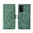 Funda de Cuero Cartera con Soporte Carcasa L01Z para Vivo Y75 4G Verde