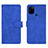 Funda de Cuero Cartera con Soporte Carcasa L01Z para Wiko View5 Azul