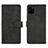 Funda de Cuero Cartera con Soporte Carcasa L01Z para Wiko View5 Negro