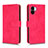 Funda de Cuero Cartera con Soporte Carcasa L01Z para Xiaomi Poco C51 Rosa Roja