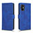 Funda de Cuero Cartera con Soporte Carcasa L01Z para Xiaomi Poco M5 4G Azul