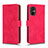 Funda de Cuero Cartera con Soporte Carcasa L01Z para Xiaomi Poco M5 4G Rosa Roja