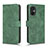 Funda de Cuero Cartera con Soporte Carcasa L01Z para Xiaomi Poco M5 4G Verde