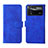 Funda de Cuero Cartera con Soporte Carcasa L01Z para Xiaomi Poco X4 Pro 5G Azul