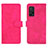 Funda de Cuero Cartera con Soporte Carcasa L01Z para Xiaomi Redmi K30S 5G Rosa Roja