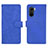 Funda de Cuero Cartera con Soporte Carcasa L01Z para Xiaomi Redmi K40 Pro 5G Azul